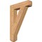 Ekena Millwork Traditional Craftsman Smooth Bracket, Western Red Cedar, 5 1/2"W x 28"D x 40"H BKT06X28X40TRA04SWR - alternate 1